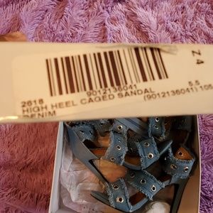 Cape Robbin denim shoes